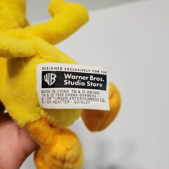 Tweety Bird Warner Bros Looney Tunes Vintage 1998 Plush Stuffed Animal Doll - Picture 3 of 7